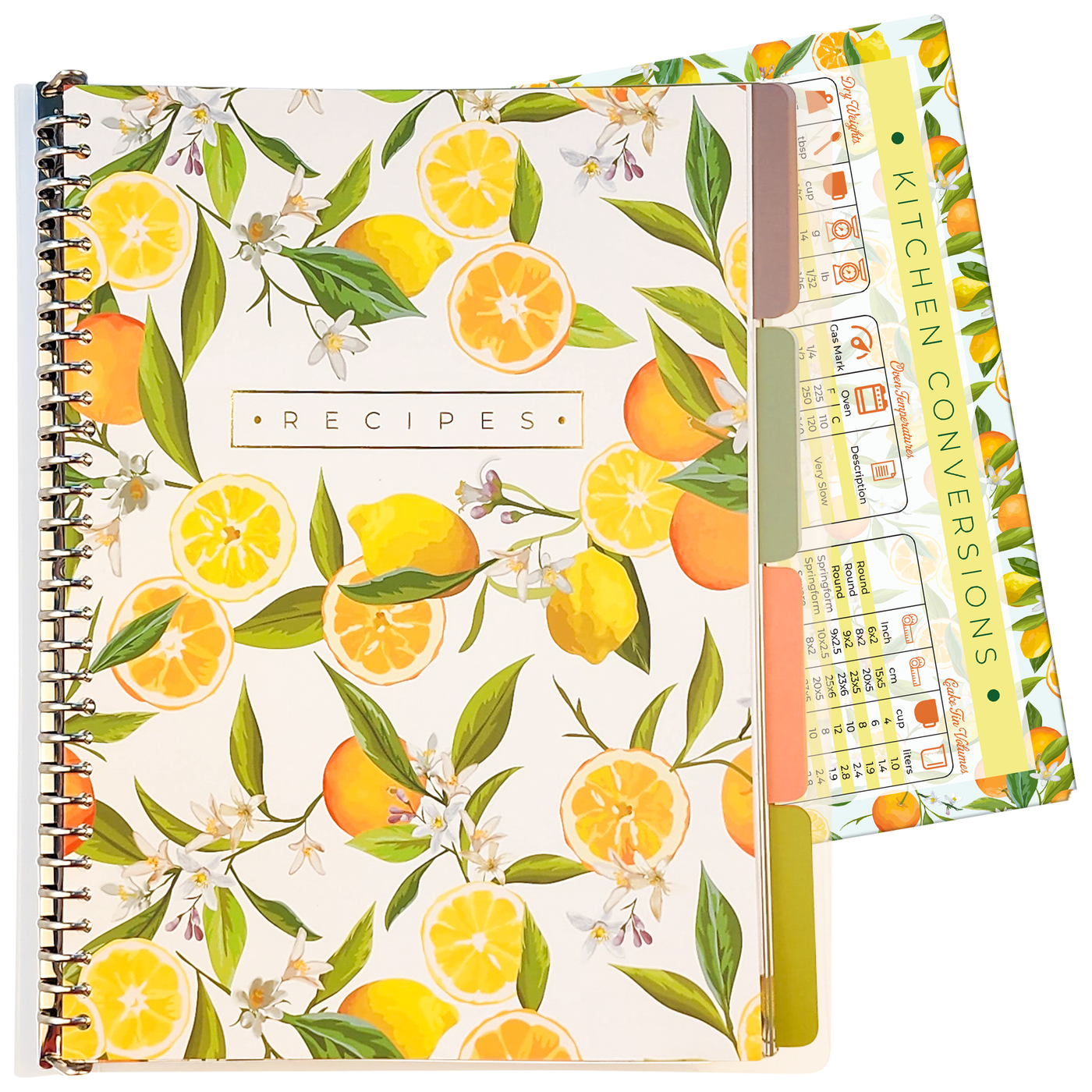 Recipe Book with Conversion Magnet