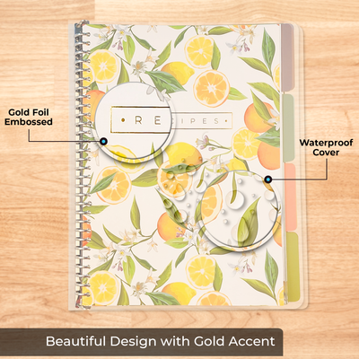 Recipe Book with Conversion Magnet